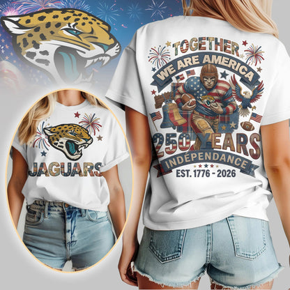 JJ Premium NFL 250th Anniversary Of America Patchwork Women Shirt DDT CTND