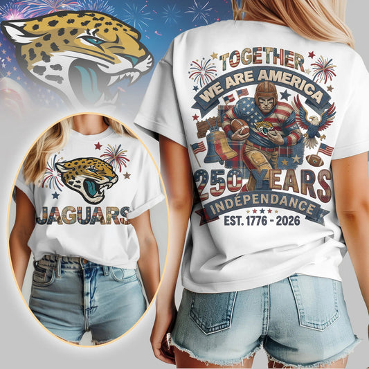 JJ Premium NFL 250th Anniversary Of America Patchwork Women Shirt DDT CTND