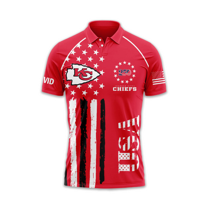 KCC Premium NFL American Semiquincentennial Polo Shirt DDT NTL