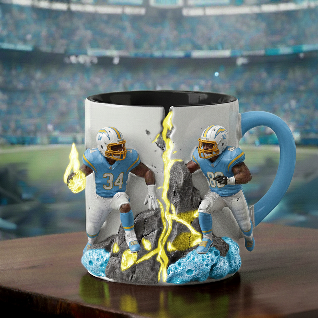 LAC x NFL Clash Mug - Personalized Gifts NAK CTKT