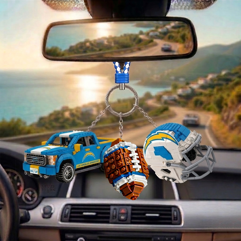 LAC x NFL lego Team Helmet & Truck NAK TTT