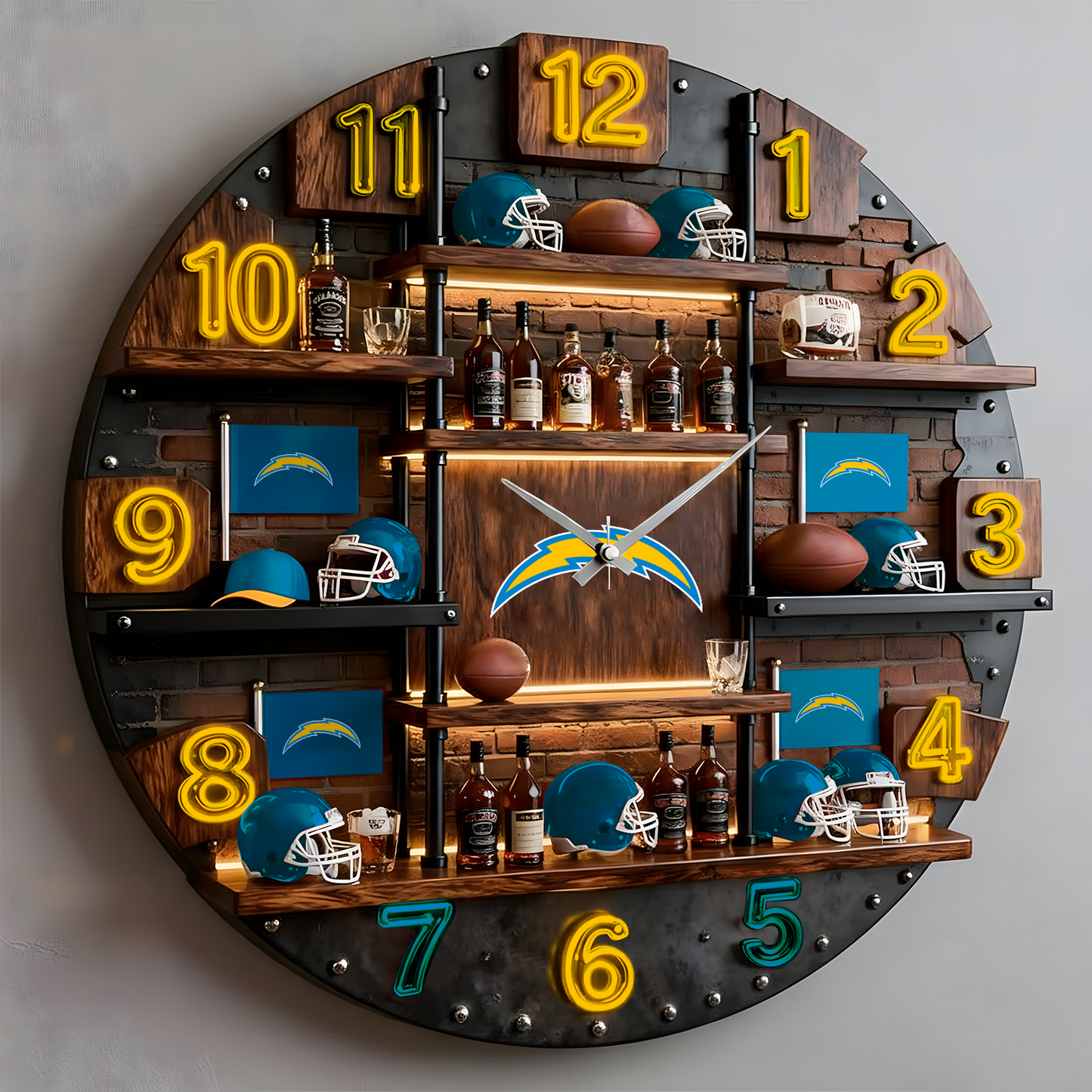 LAC X Premium  Illuminated Wall Clock 2026 NAK NHT