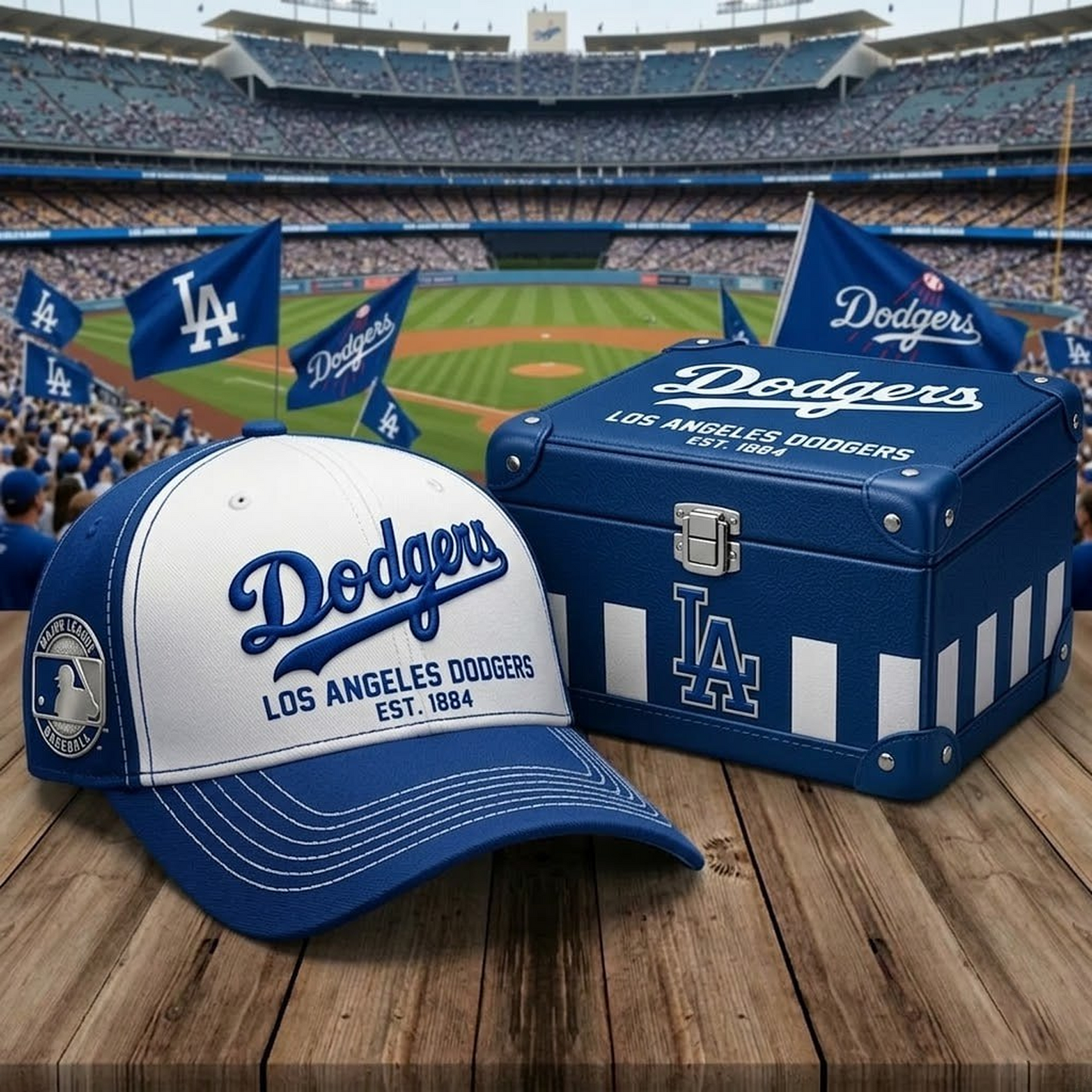 LAD X MLB Premium Baseball Fan Cap NAK NHT
