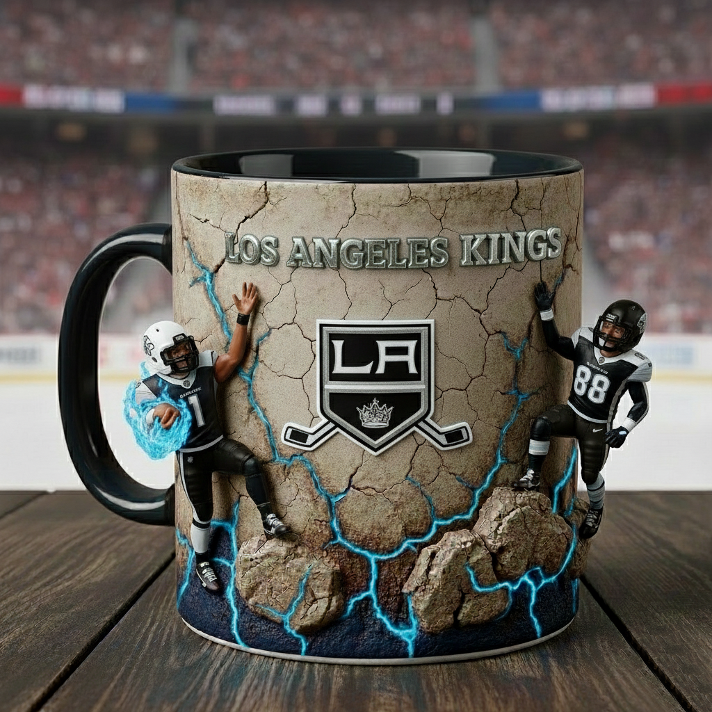 LAKx NHL Coffee Accent Mug - Personalized Gifts  NAK CTKT