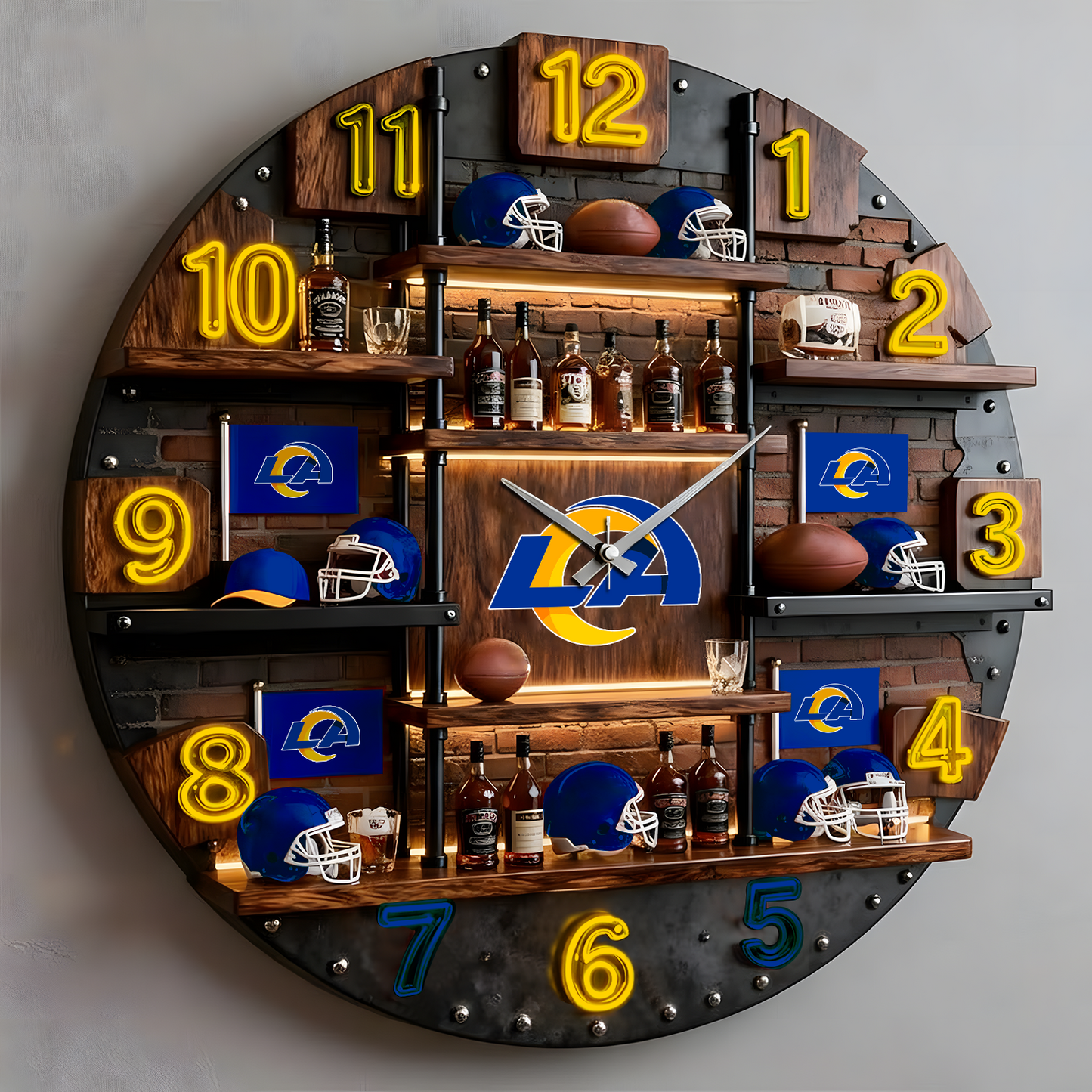 LAR X Premium  Illuminated Wall Clock 2026 NAK NHT
