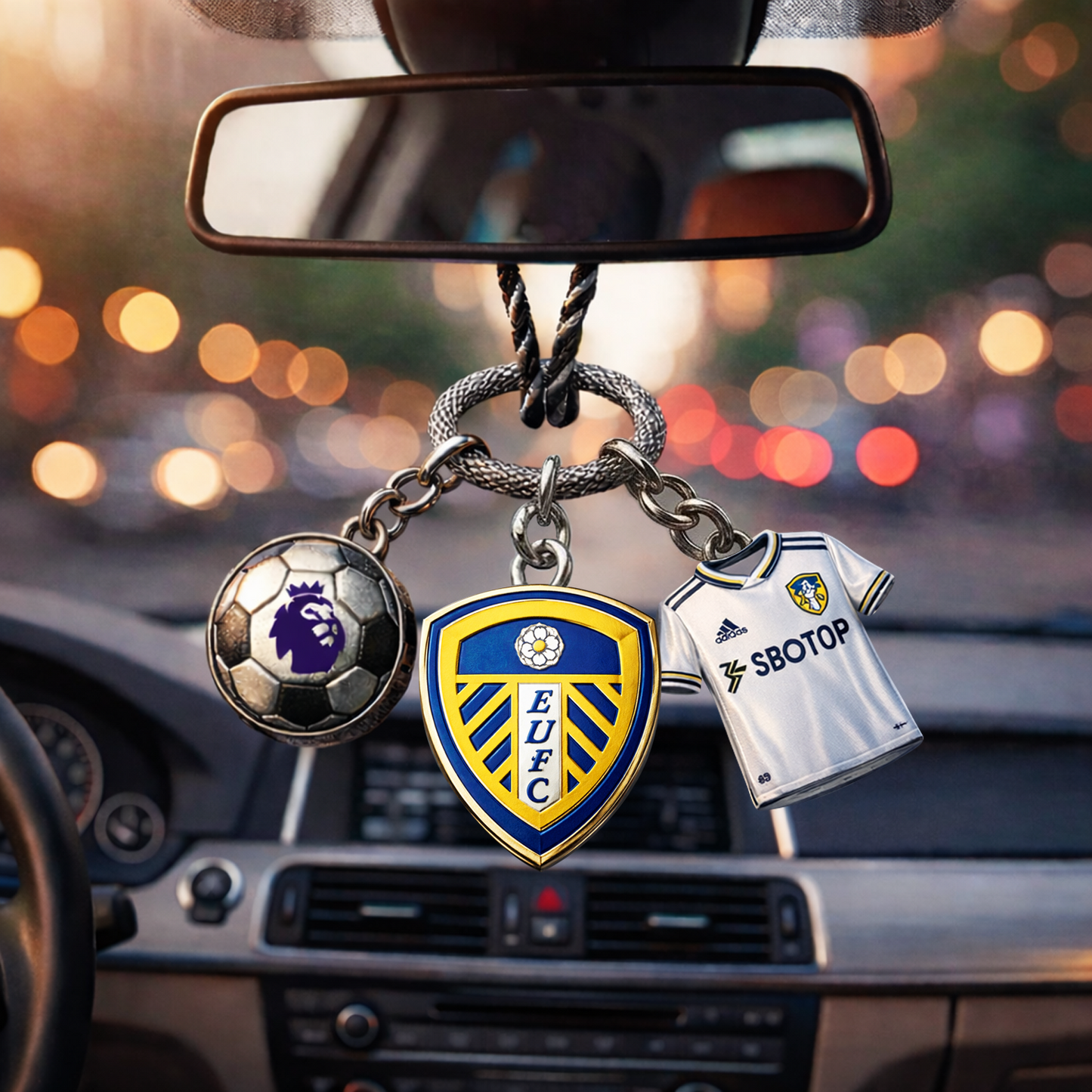 LEE x EPL Custom Football Car Charm DatND DVT