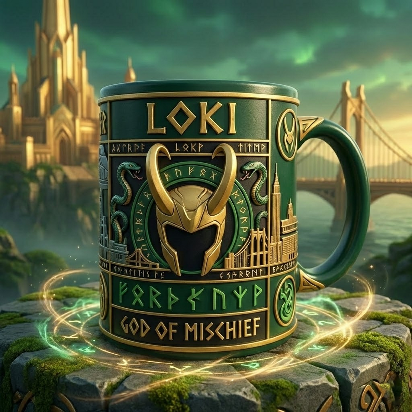 LOK X MARVEL LEGEND RELIEF MUG NAK NHT