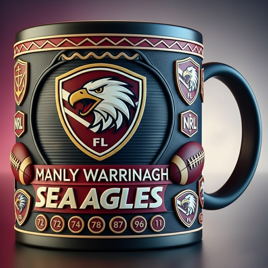 MAN X NRL  football team Mug Series - Limited Edition Collectible NAK NHT