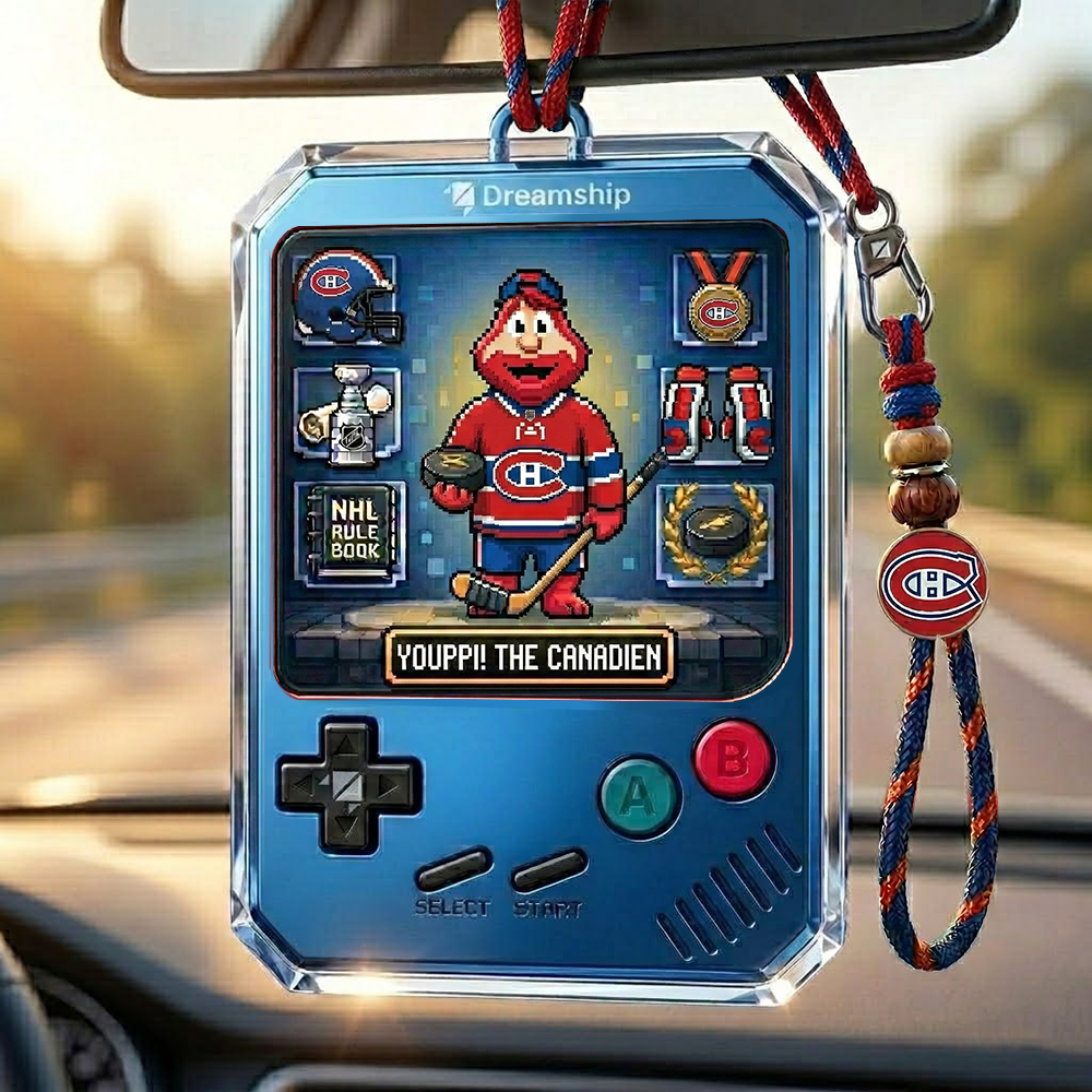 MC x Classic NHL Hockey Car Ornaments NAK TTT