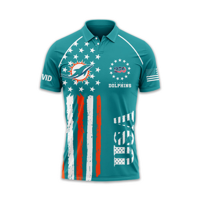 MD Premium NFL American Semiquincentennial Polo Shirt DDT NTL
