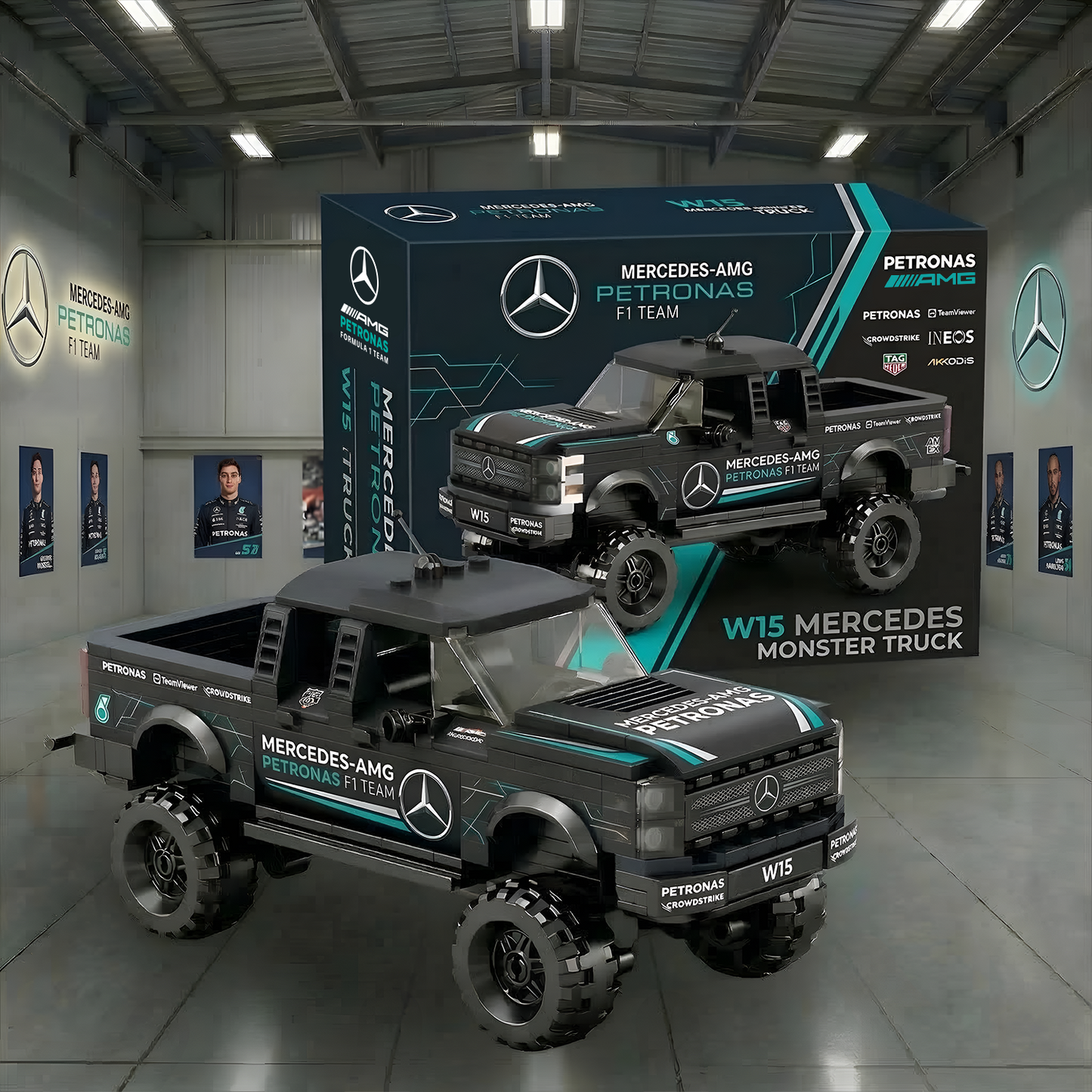 ME__Official LEGO Formula One Team Monster Trucks NAK TTT