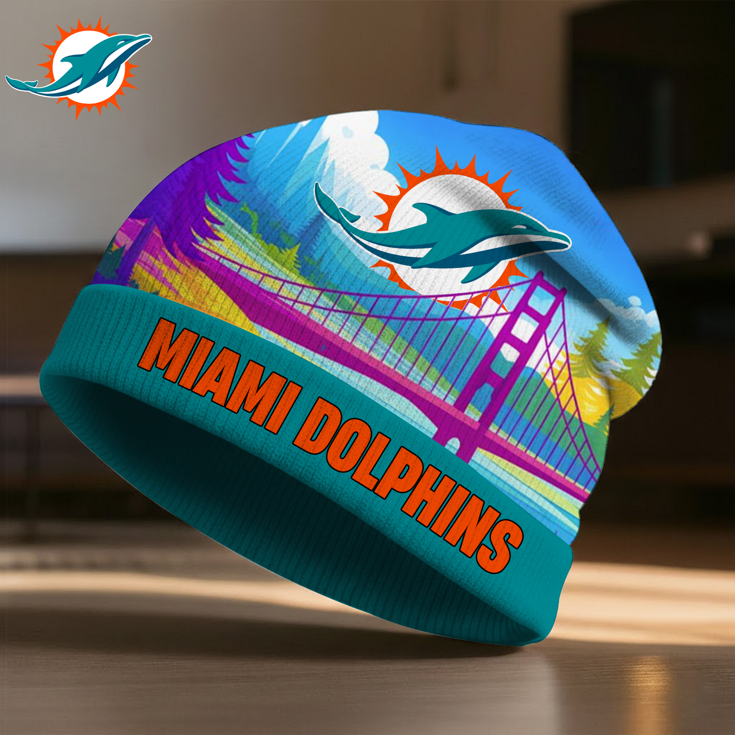 MIA X NFL Premium Super Bowl LX Beanie Hat HY NAK NHT