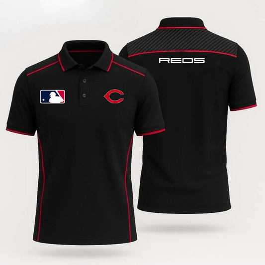 MLB x CIN Redline Premium Polo Shirt HLP HLPHUONG