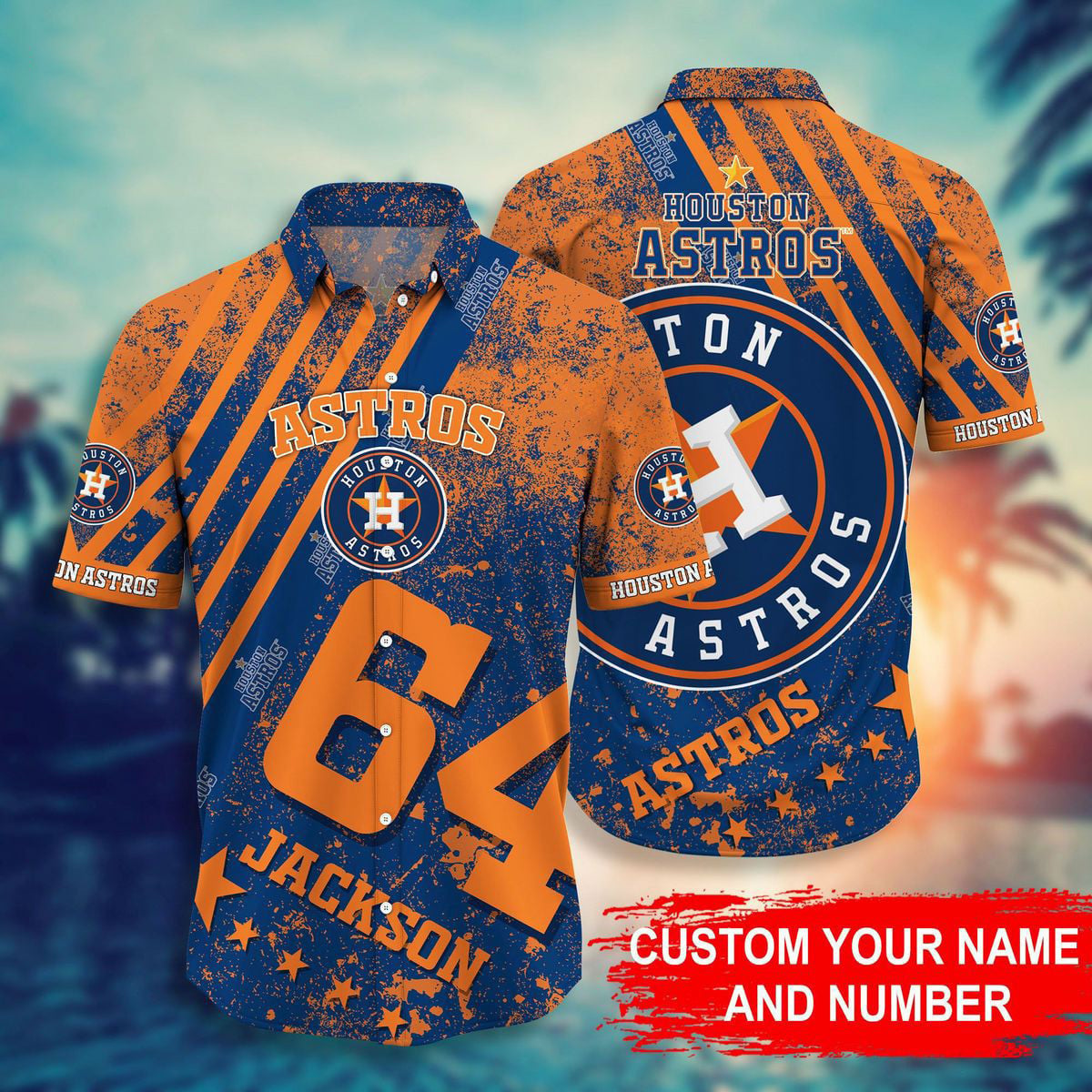 MLB x HOU Personalized Hawaiian Shirt HLP HLPHUONG