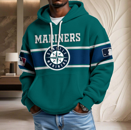 MLB x SEA Waffle Hoodie HLP HLPHUONG