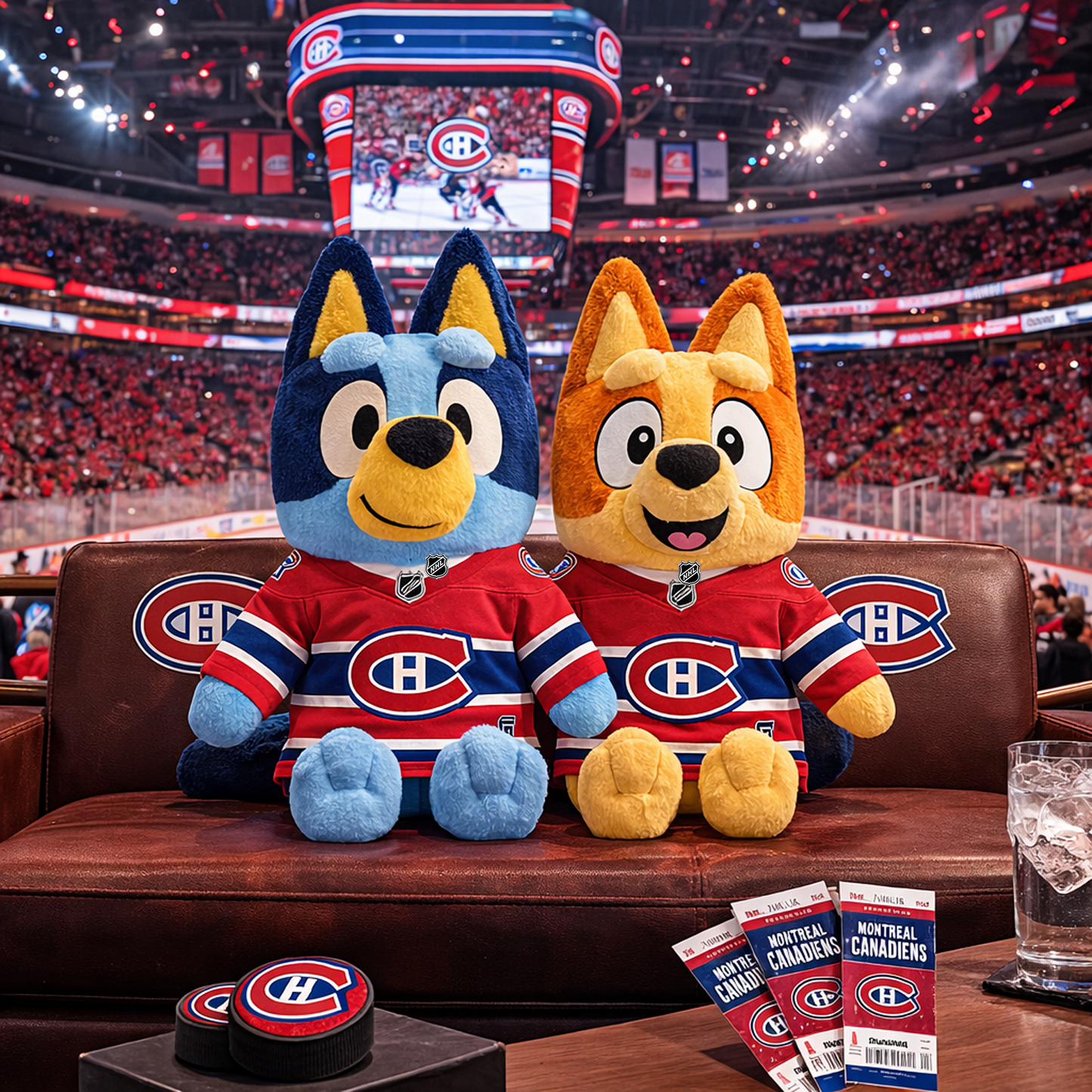MTL x NHL Hockey Fan Plush Toy NAK NHT