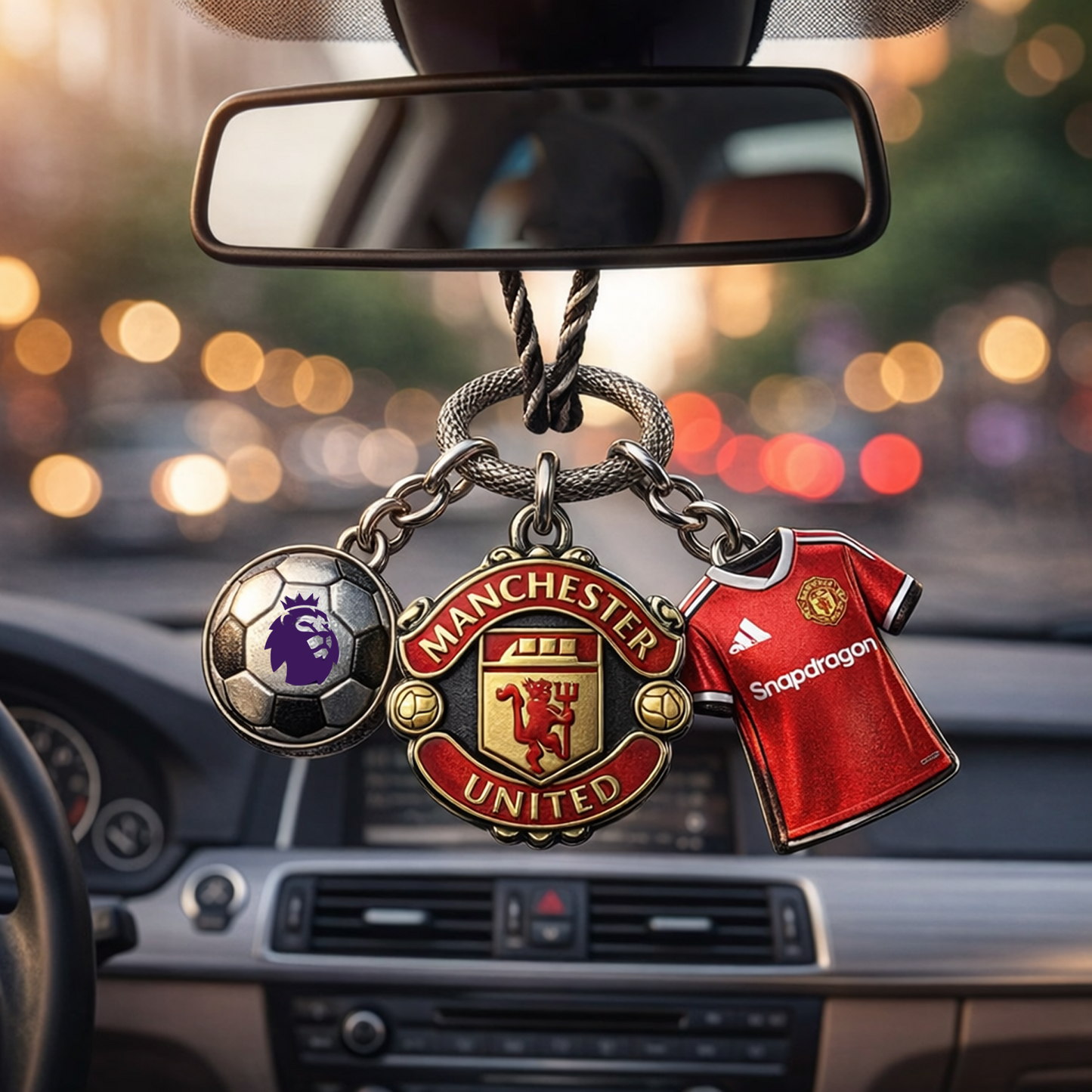 MUN x EPL Custom Football Car Charm DatND DVT