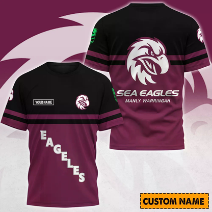 MW _NRL Casual T Shirt Custom Name Gift For Fan - Limited Edition NAK TTT