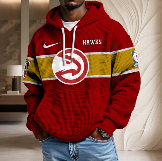 NBA x ATL Basketball Waffle Hoodie HLP HLPHUONG