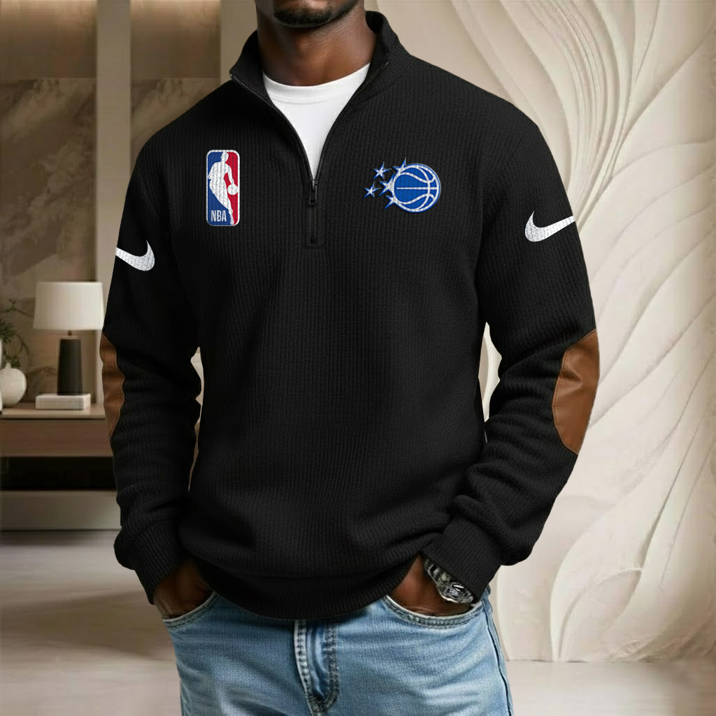 NBA x ORL Sport Team Stand Collar Half-zip Sweatshirt HLP HLPHUONG