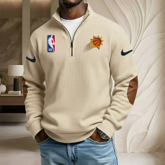 NBA x PHO Sport Team Stand Collar Half-zip Sweatshirt HLP HLPHUONG