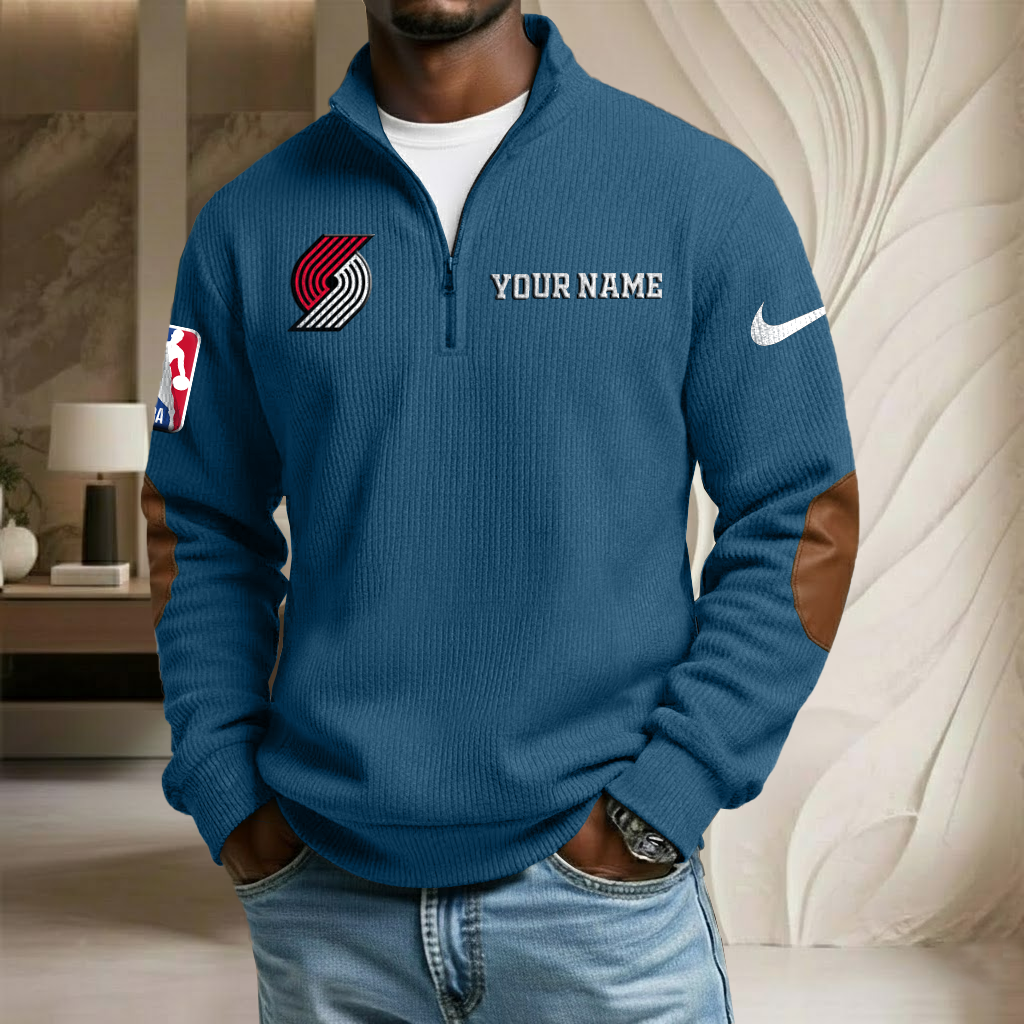 NBA x PT Custom Name Stand Collar Half-zip Sweatshirt HLP HLPHUONG