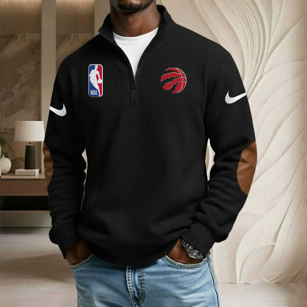 NBA x TOR Sport Team Stand Collar Half-zip Sweatshirt HLP HLPHUONG