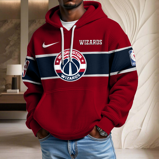 NBA x WAS Basketball Waffle Hoodie HLP HLPHUONG