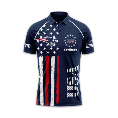 NEP Premium NFL American Semiquincentennial Polo Shirt DDT NTL
