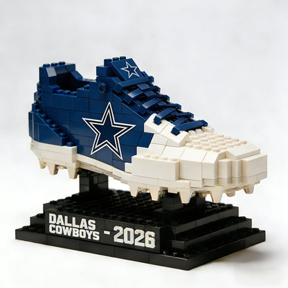 NFL Football Team Shoes Building Blocks HLP HLPHUONG