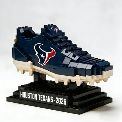 NFL Football Team Shoes Building Blocks HLP HLPHUONG