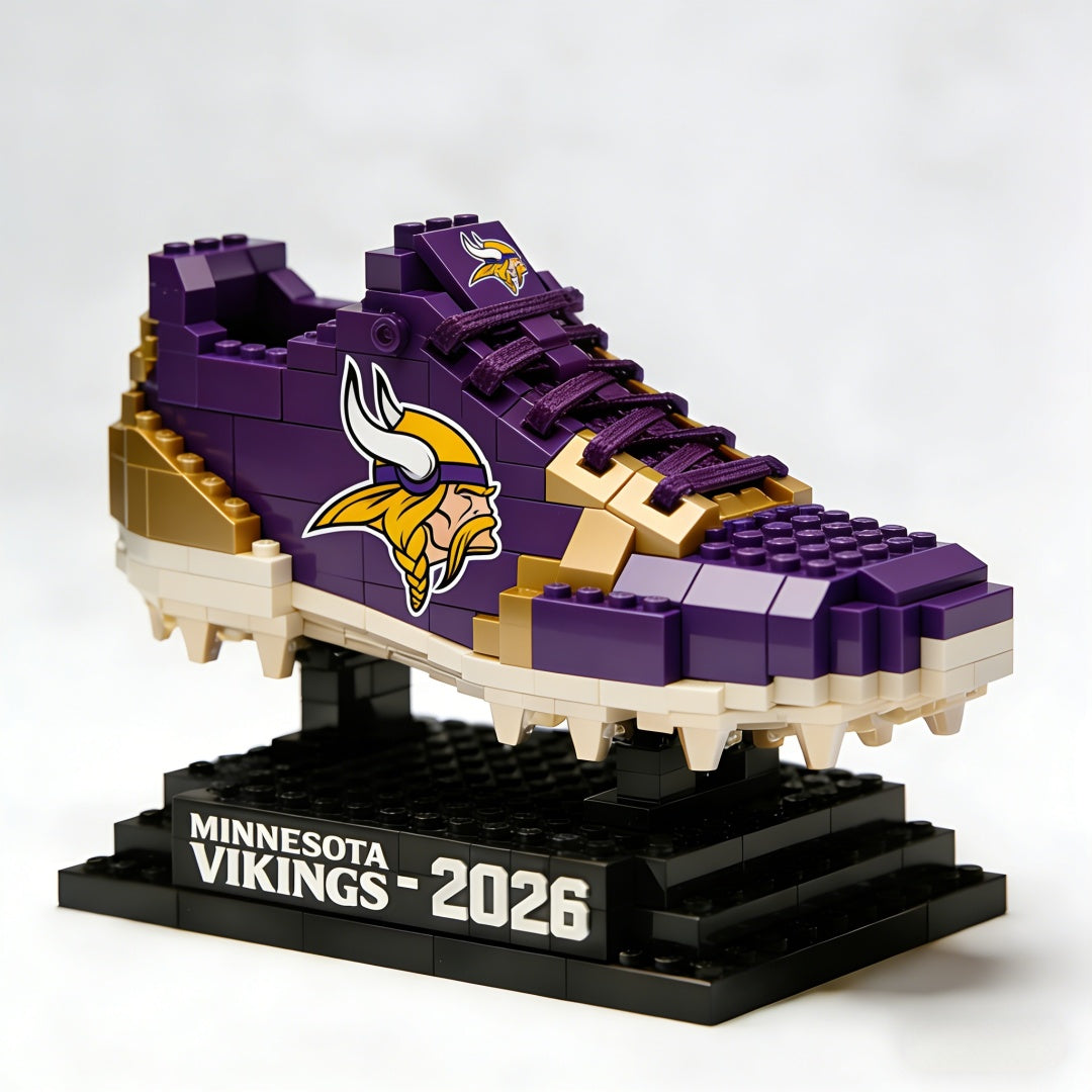 NFL Football Team Shoes Building Blocks HLP HLPHUONG