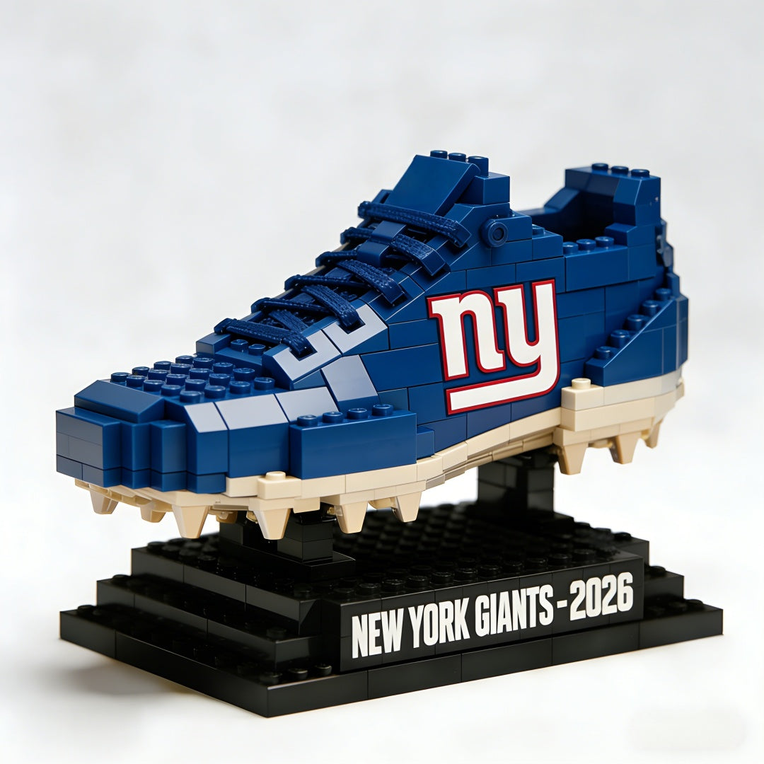 NFL Football Team Shoes Building Blocks HLP HLPHUONG