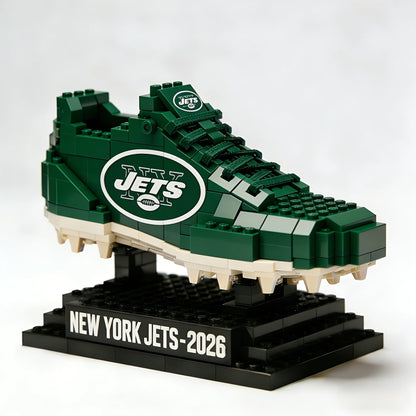 NFL Football Team Shoes Building Blocks HLP HLPHUONG