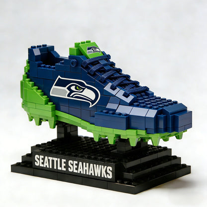 NFL Football Team Shoes Building Blocks HLP HLPHUONG