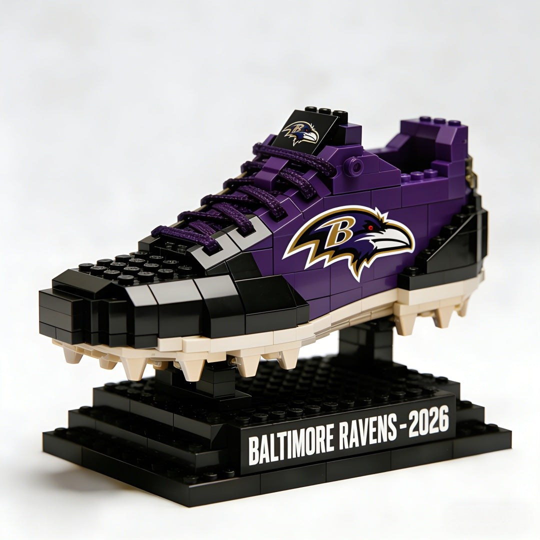 NFL Football Team Shoes Building Blocks HLP HLPHUONG