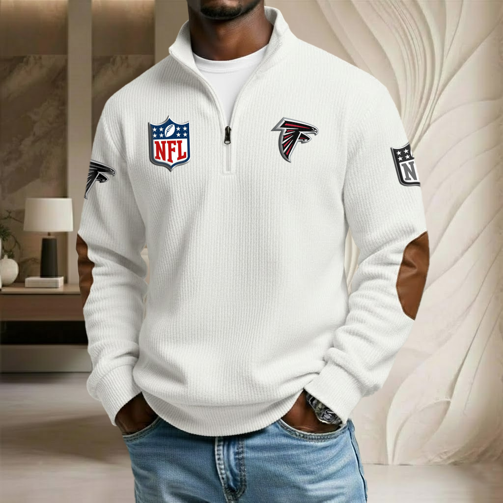 NFL x ATL Stand Collar Half-zip Sweatshirt HLP HLPHUONG