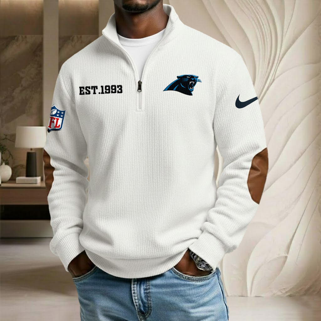 NFL x CAR EST Year Stand Collar Half-zip Sweatshirt HLP HLPHUONG