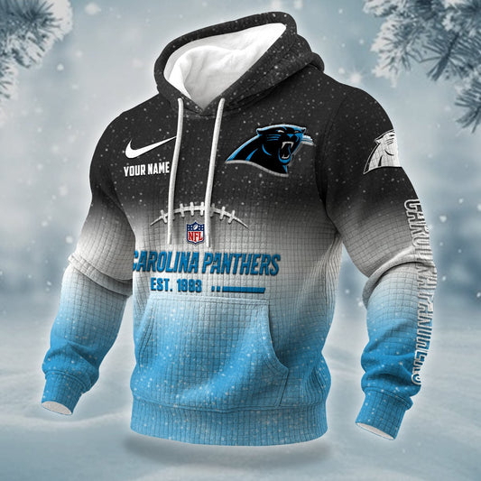 NFL x CAR Personalized Name Waffle Hoodie HLP HLPHUONG