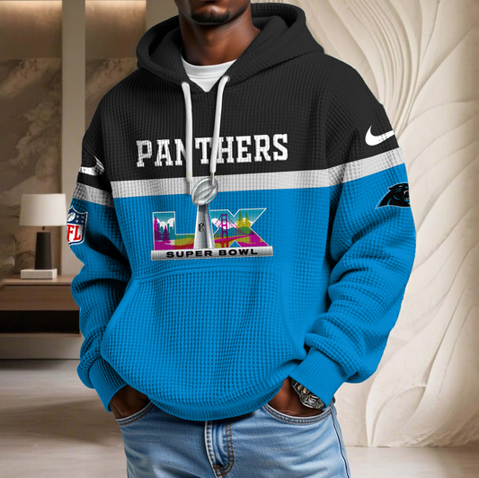 NFL x CAR SB LX Waffle Hoodie HLP HLPHUONG