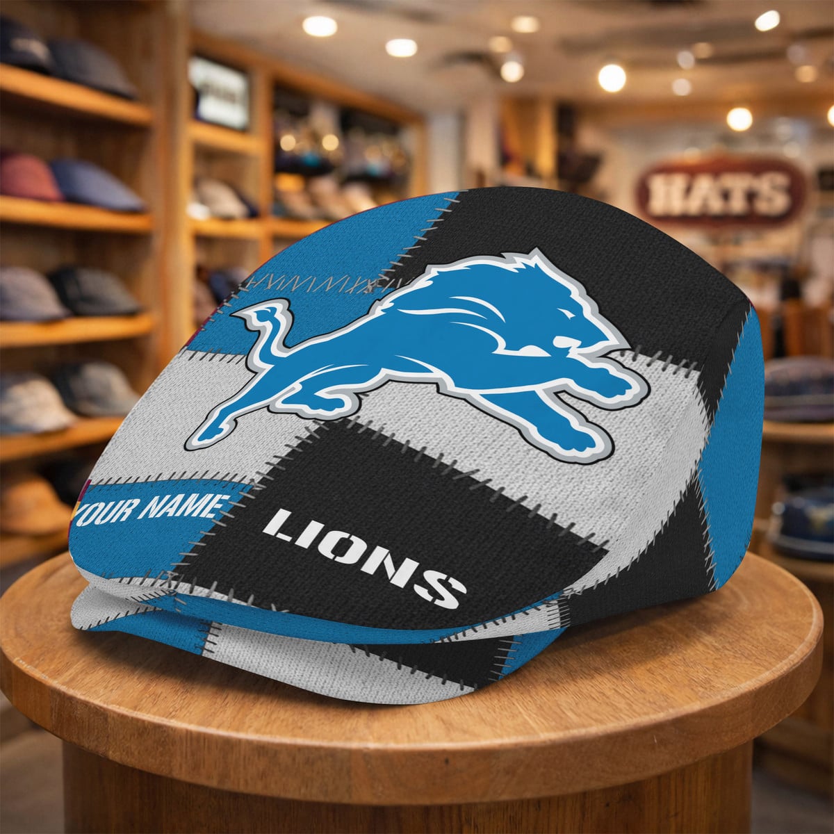 NFL x DET Custom Name Jeff Cap HLP HLPHUONG