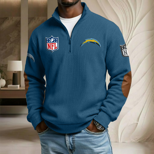 NFL x LAC Stand Collar Half-zip Sweatshirt HLP HLPHUONG