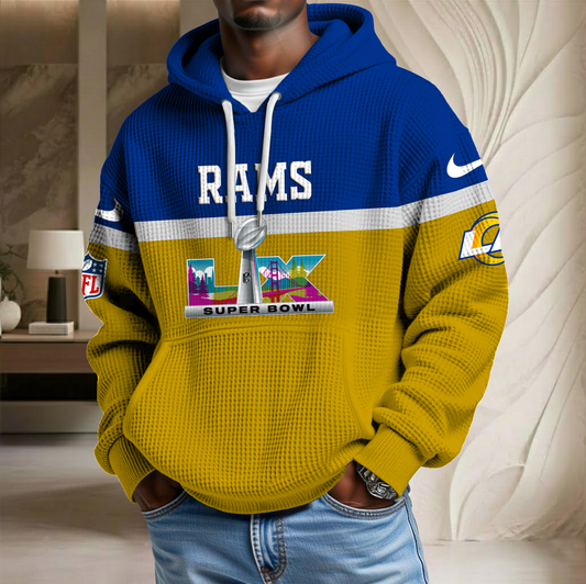 NFL x LAR SB LX Waffle Hoodie HLP HLPHUONG