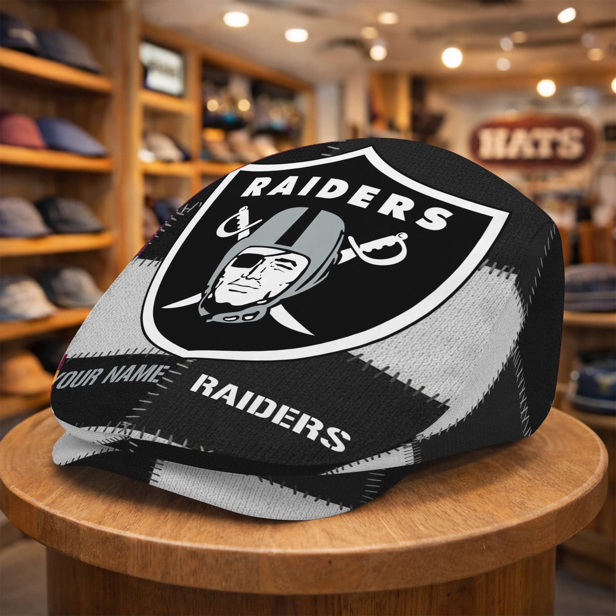 NFL x LV Custom Name Jeff Cap HLP HLPHUONG