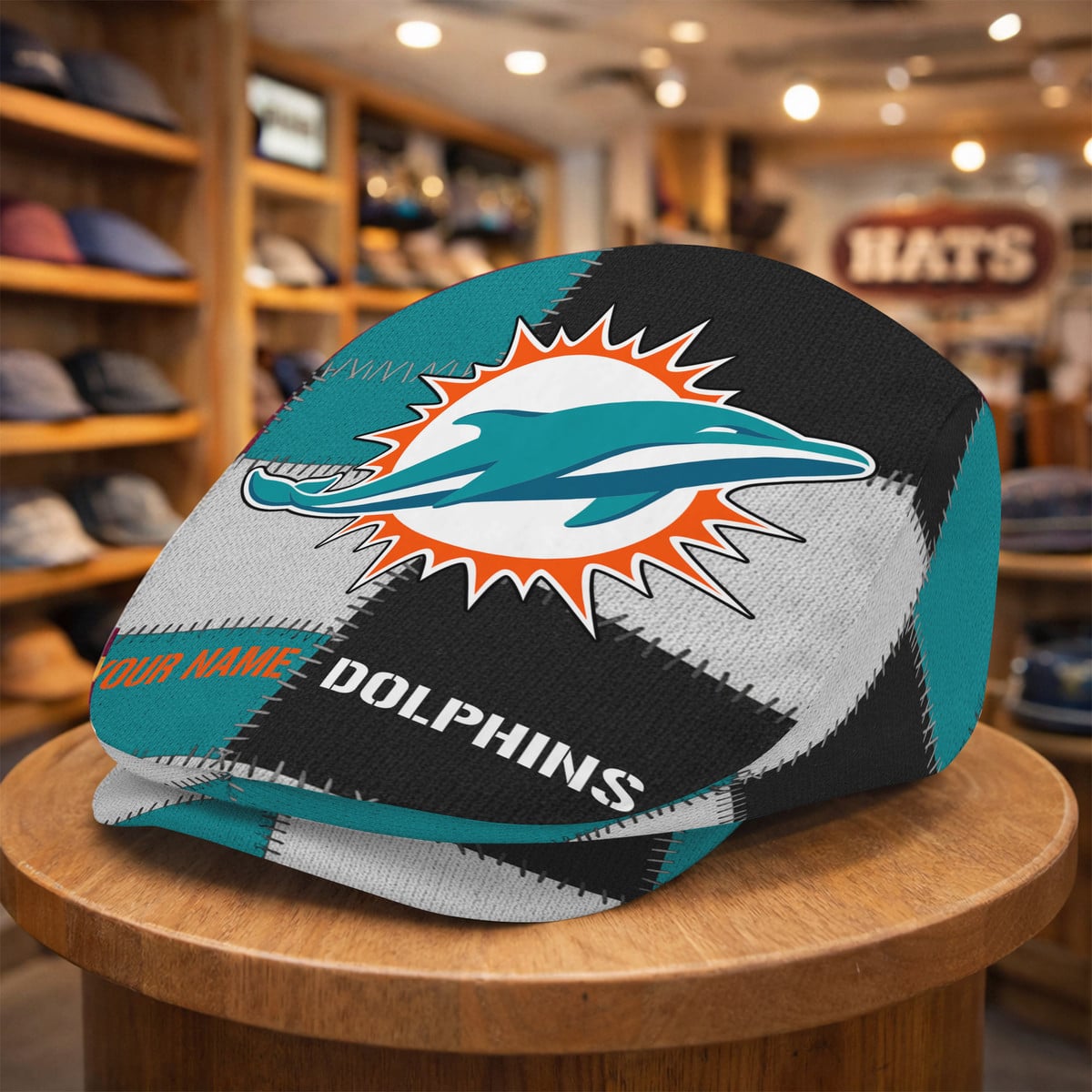 NFL x MIA Custom Name Jeff Cap HLP HLPHUONG