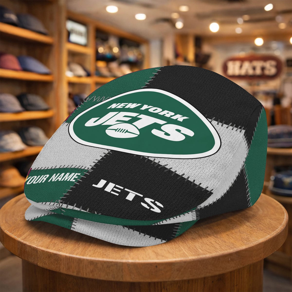 NFL x NYJ Custom Name Jeff Cap HLP HLPHUONG