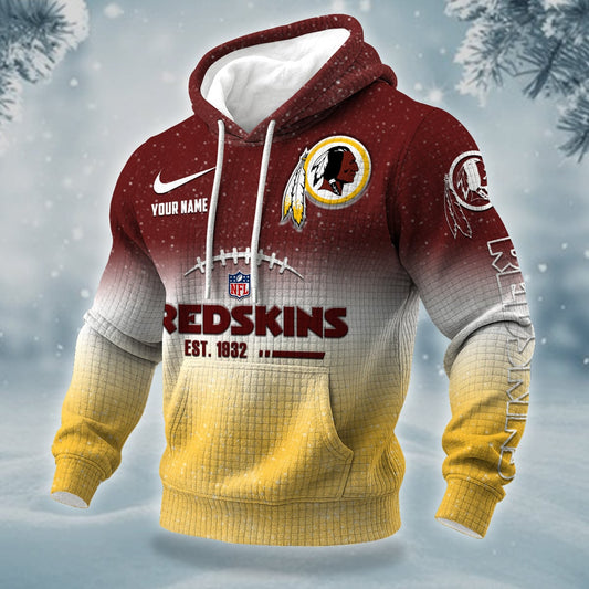 NFL x RED Personalized Name Waffle Hoodie HLP HLPHUONG