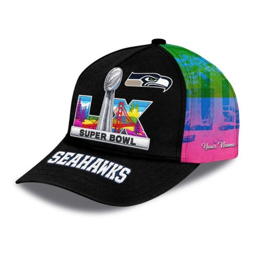 NFL x SEA SB LX Champion Cap HLP HLPHUONG
