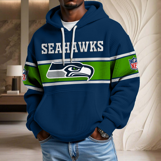 NFL x SEA Waffle Hoodie HLP HLPHUONG