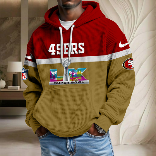 NFL x SF SB LX Waffle Hoodie HLP HLPHUONG